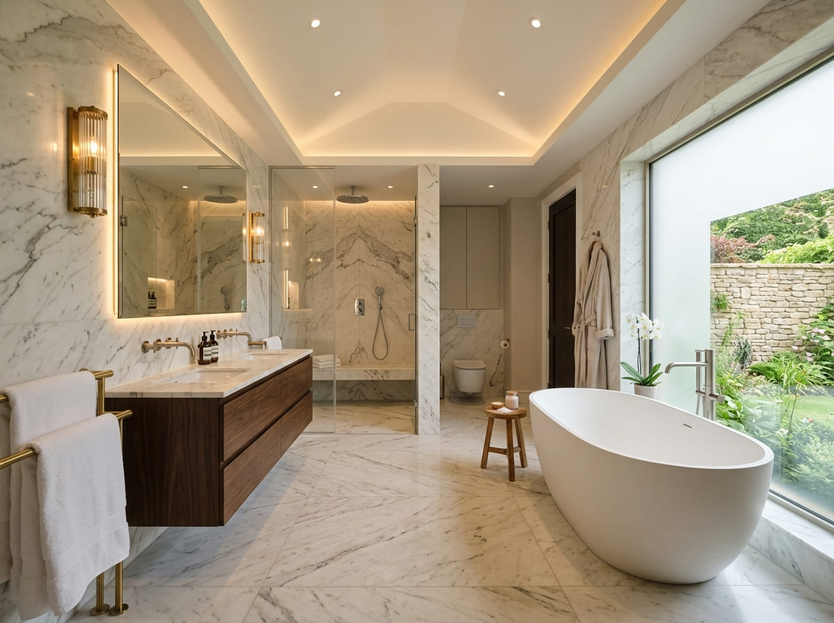 Custom Bathroom Renovation in Flag Pond